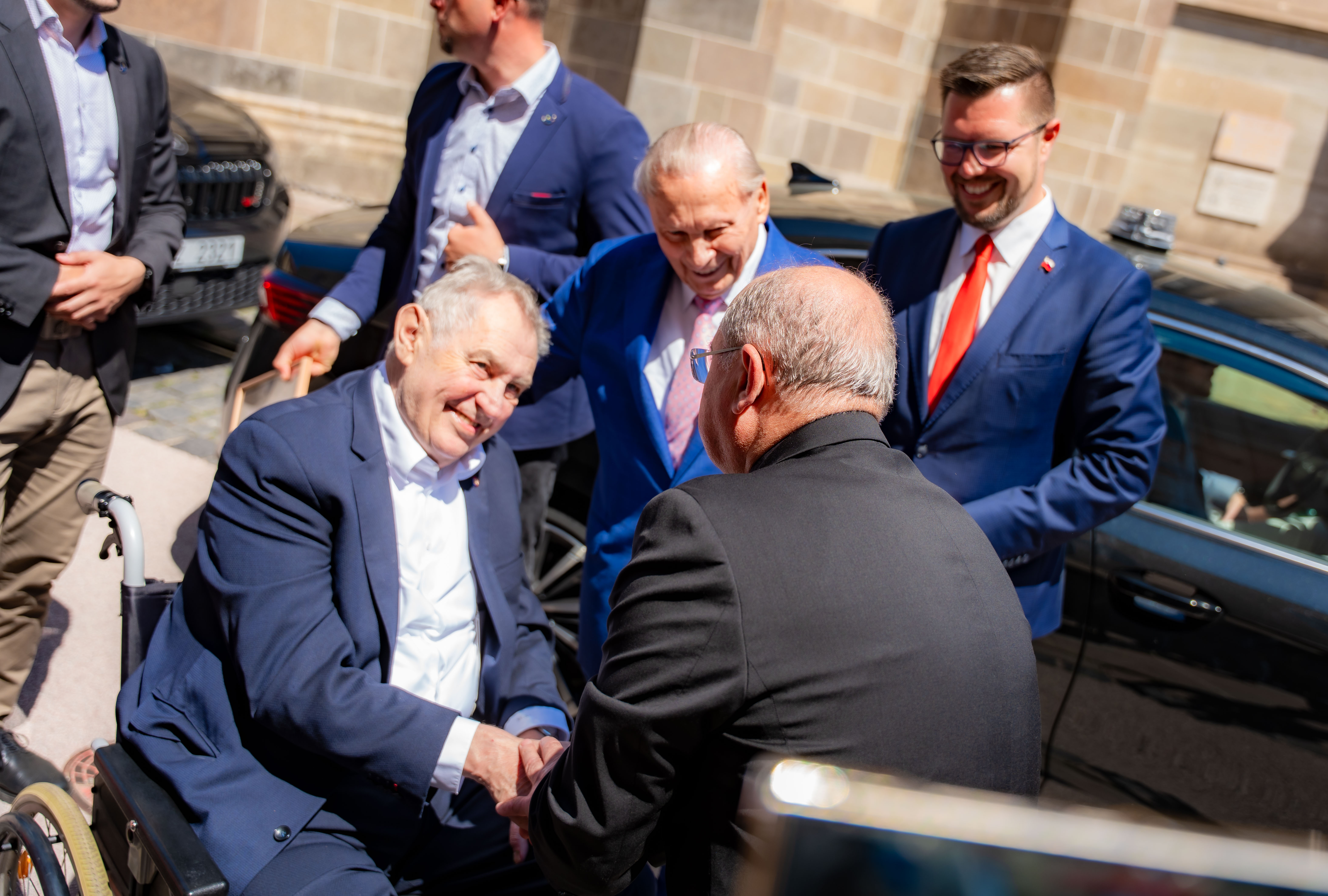 Prezident ZEMAN V Kosiciach so Schusterom -1-18